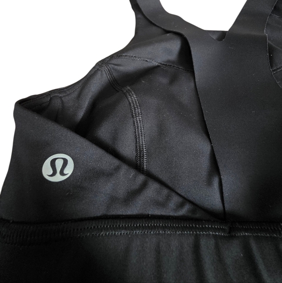 Lululemon Fast & Free Bra Black Size 6 - Picture 7 of 16